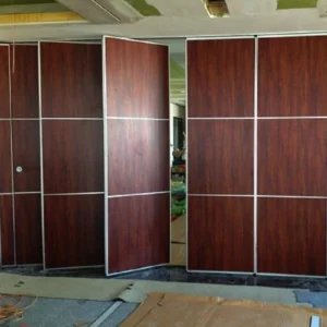 Aluminum Movable Partition Walls with Customizable Finishes