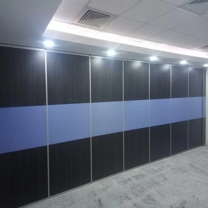 Aluminum Profile Collapsible Folding Manual Movable Sliding Partition Walls For Hotel 0