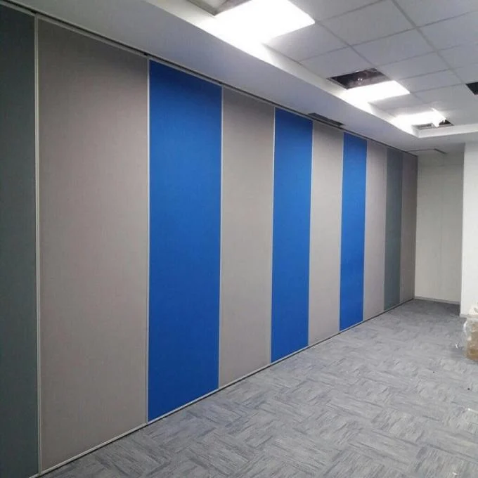 Aluminum Profile Collapsible Folding Manual Movable Sliding Partition Walls For Hotel 1