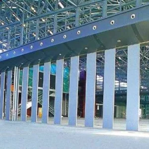 Aluminum Profile Decorative Acoustic Partition Wall Water - Proof Space Saving