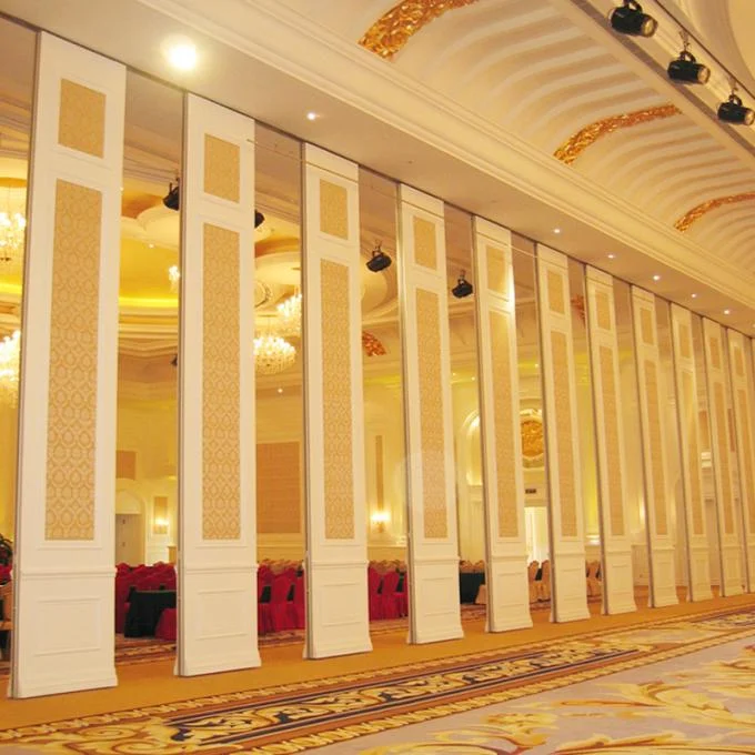 Manual Mobile Customized Operable Partition Walls For Function Room 2