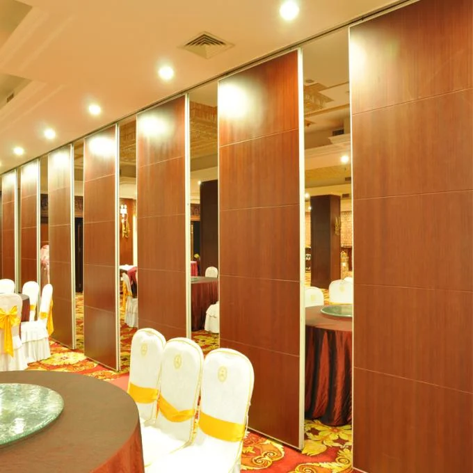 Soundproof Full Height Office Movable Sliding Partition Walls Metal Sheet 0
