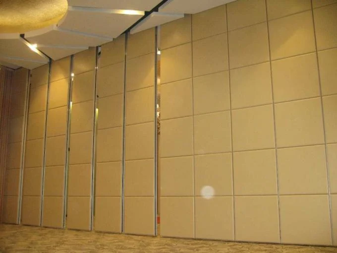 Aluminum Sliding Ceiling Tracks System Folding Partition Walls For Conference Room 2