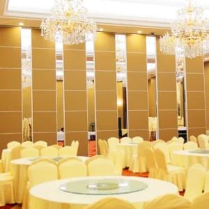 Aluminum Sound Proof Acoustic Floor to Ceiling Movable Partition Walls