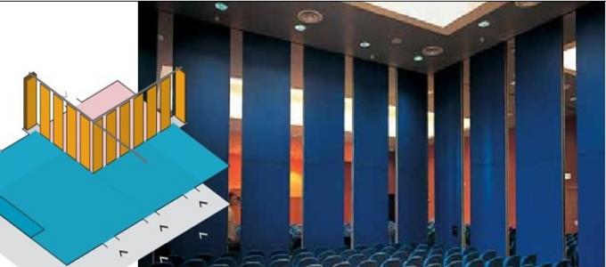Aluminum Sound Proof Doors Plywood Partition Walls For Colleges 1