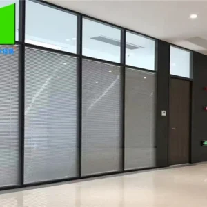 Aluminum Tempered Office Glass Partition Commercial Interior Portable Office Walls