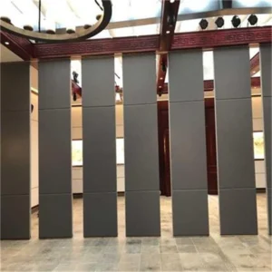 Anodized Aluminum 6063-T6 Track Soundproof Operable Classroom Partition Wall