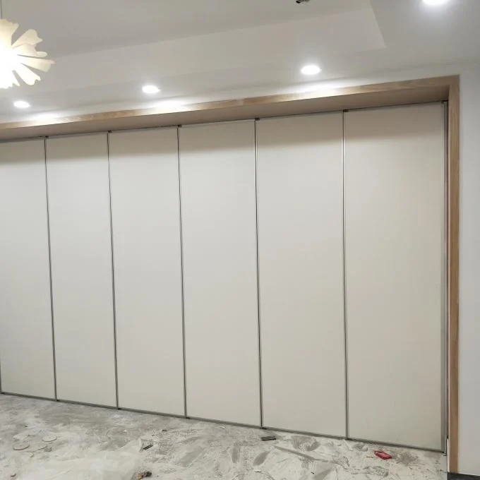 Sound Proof Portable Sliding Partition Walls Single Or Double Roller 1