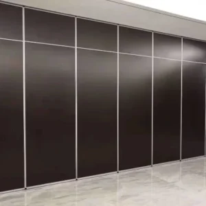 Anti - Flammability Collapsible Partition Walls With Folding Door Environmentally Friendly