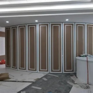 Arc Sound Proof Sliding Movable Partition Wall Hotel Project Acoustic Partition