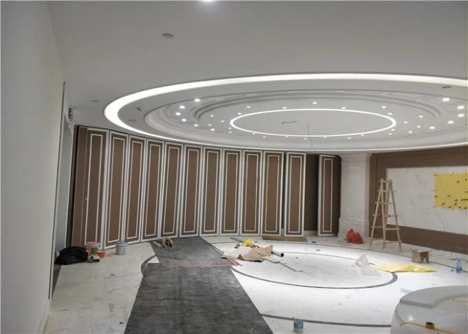 Arc Sound Proof Sliding Movable Partition Wall Hotel Project Acoustic Partition 1