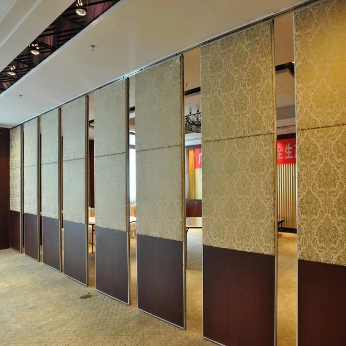 Architectural Design Soundproof Sliding Folding Wall Active Aluminium Partition Walls 0