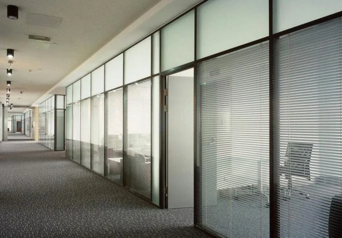 Art Gallery Mirror Sliding Doors , Sliding Bathroom Doors For Meeting Room 1