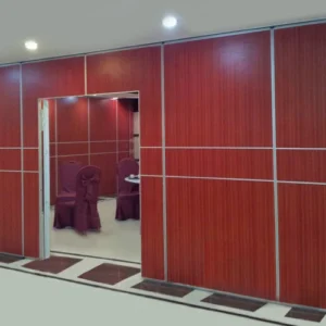 Artistic Fire Resistant Movable Sliding Partition Walls For Banquet Hall