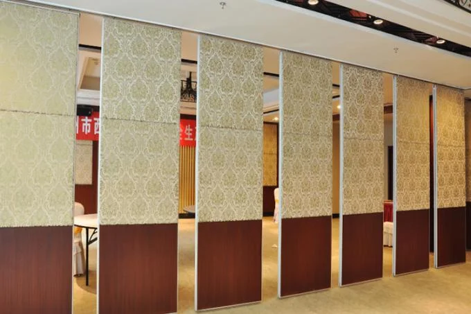 Artistic Fire Resistant Movable Sliding Partition Walls For Banquet Hall 0