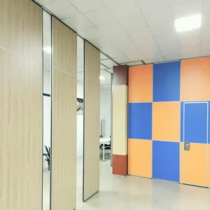 ASTM Standard Folding Screens Room Divider / Sliding Wall Partitions