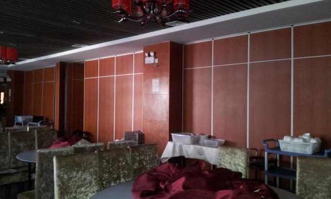Auditorium Acoustic Operable Wall Aluminum Movable Partition Board For Hotel 1