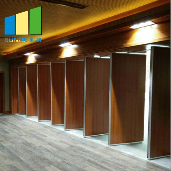 Auditorium Acoustic Partition Walls Temporarily Sliding Partition Wall 0