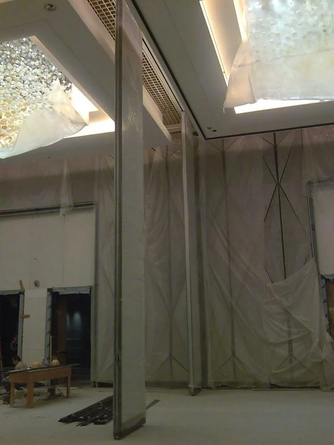 Auditorium Movable Exhibition Display Panels Room Dividers For Museum 1