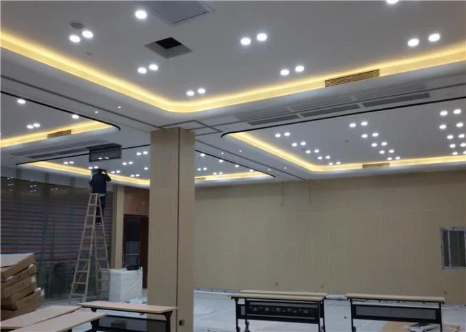 Auditorium Vertical Wooden Wall Wooden Partition Wall 600 - 1230mm 1