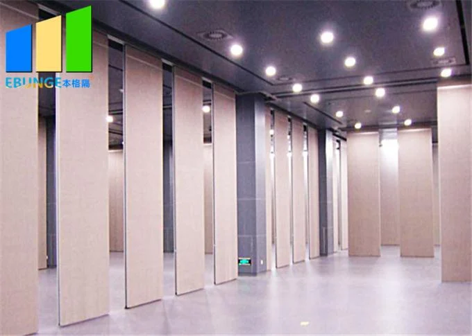 Ballroom Fire Resistant Acoustic Movable Removable Folding Partition Wall Panel 0