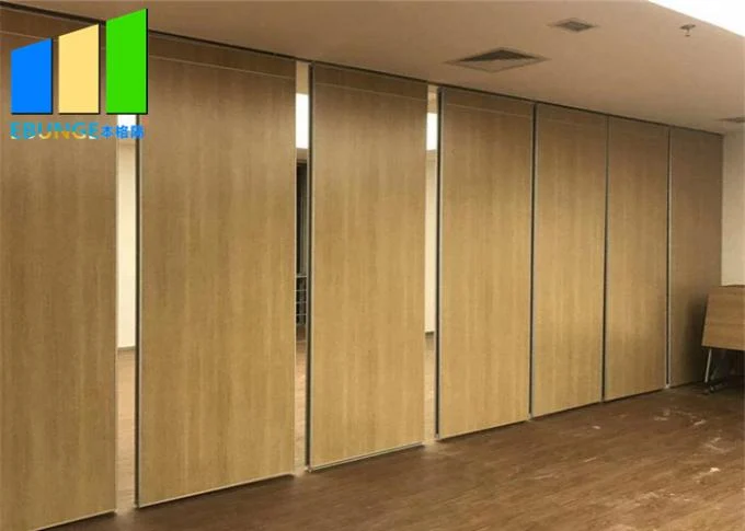Ballroom Fireproof Board Acoustic Mobile Partition Sliding Walls 0