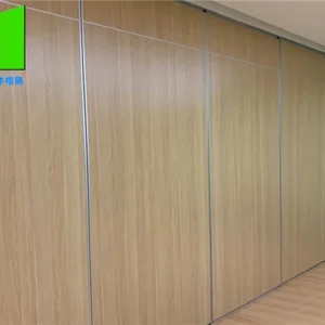 Ballroom Fireproof Board Acoustic Mobile Partition Sliding Walls