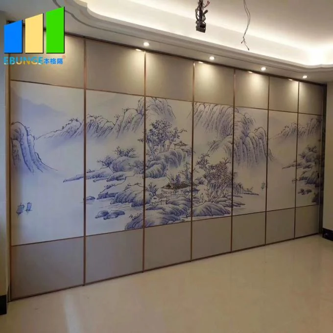 Simple Style High End Office Folding Furniture Movable Dividers Office Folding Partition For Rooms 2