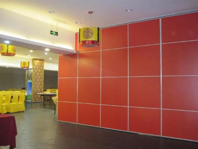 Ballroom Sliding Portable Hall Movable Partition Walls With Landscape Painting 2
