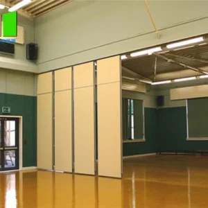 Ballroom Sound Proof Folding Partitions Movable Wooden Partition Wall For Auditoriums