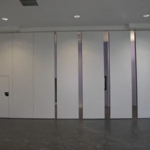 Banquet Hall Acoustic Folding Partition Wall Top Hung Without Floor Track