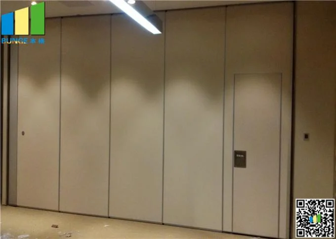Banquet Hall Acoustic Room Dividers Aluminium Movable Wall 85 mm Thickness 1