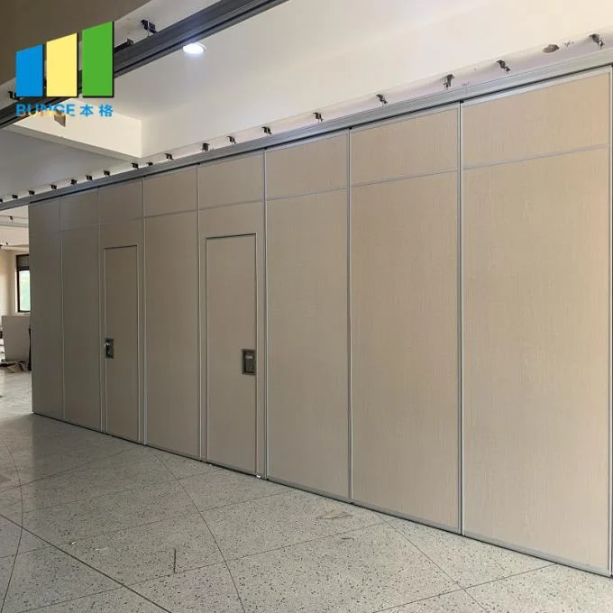 Banquet Hall Acoustic Soundproof Retractable Movable Partition Walls For Conference Room 2