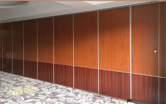 Banquet Hall Floor to Ceiling Folding Partition Walls Movable Sound Proof Partitions 0