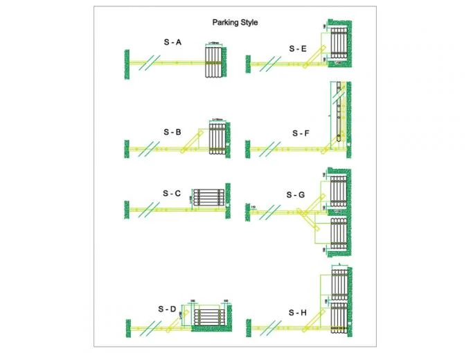 Movable Soundproof Folding Room Partitions Aluminum Frame + Board Structure 7