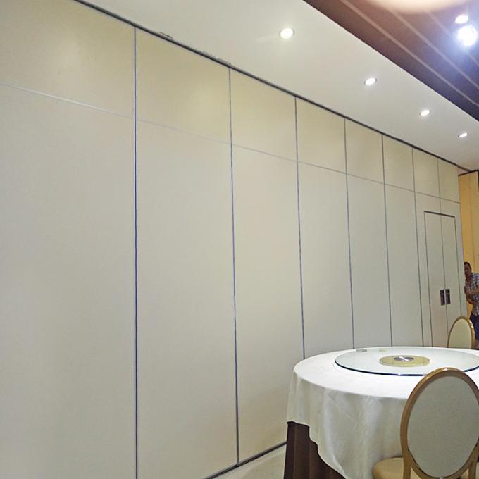 Banquet Hall Folding Movable Partition Walls Heat Insulation And Fireproof 0