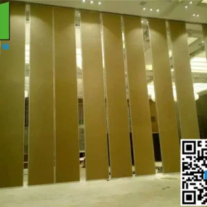 Banquet Hall Lightweight Removable Partition Panel Foldable And Sliding