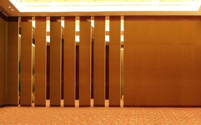 Banquet Hall Movable Folding Sliding Door Partitions Sound Proof Partition Wall 2