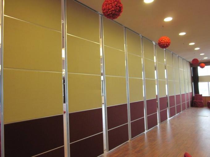 Banquet Hall Movable Folding Sliding Door Partitions Sound Proof Partition Wall 0