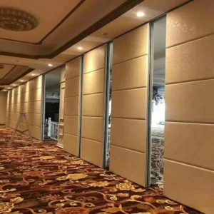 Banquet Hall Movable Folding Sliding Door Partitions Sound Proof Partition Wall