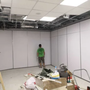 Banquet Hall Movable Partition Walls / Ballroom Folding Sliding Partition