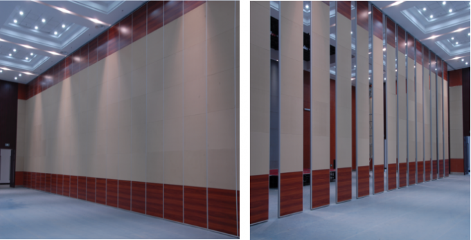 Banquet Hall Movable Sound Proof Partition Wall Acoustic Folding Room Partitions 1