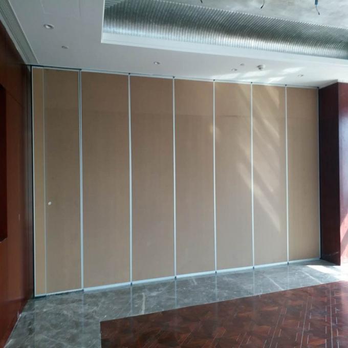 Banquet Hall Movable Sound Proof Partitions Floor To Ceiling Folding Partition Walls 0