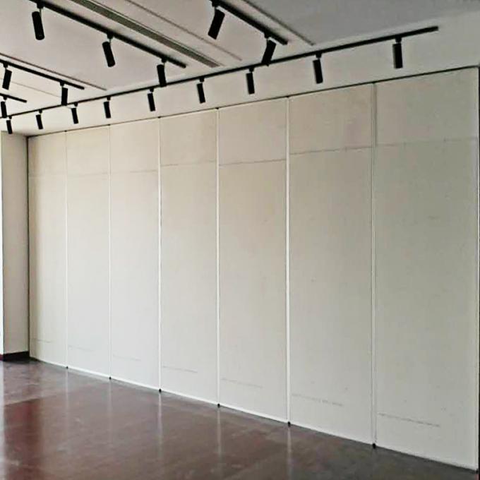 Banquet Hall Office House Wooden Sliding Door Movable Sound Proof Partition Wall 2