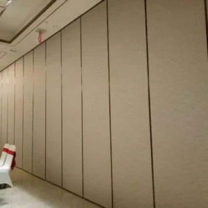 Banquet Hall Office House Wooden Sliding Door Movable Sound Proof Partition Wall