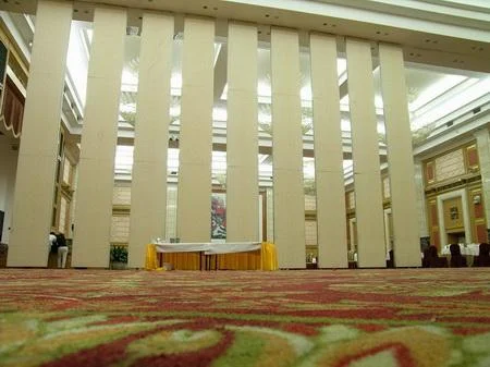 Banquet Hall Removable Partition Wall With MDF Board + Aluminium Material 1