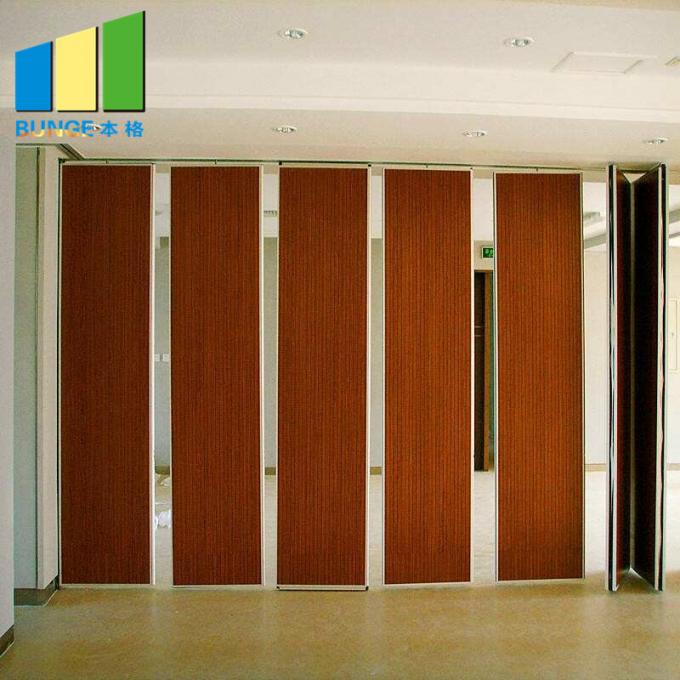Banquet Hall Sliding Acoustic Movable Partition Walls America / Mobile Sound Proof Partitions 0