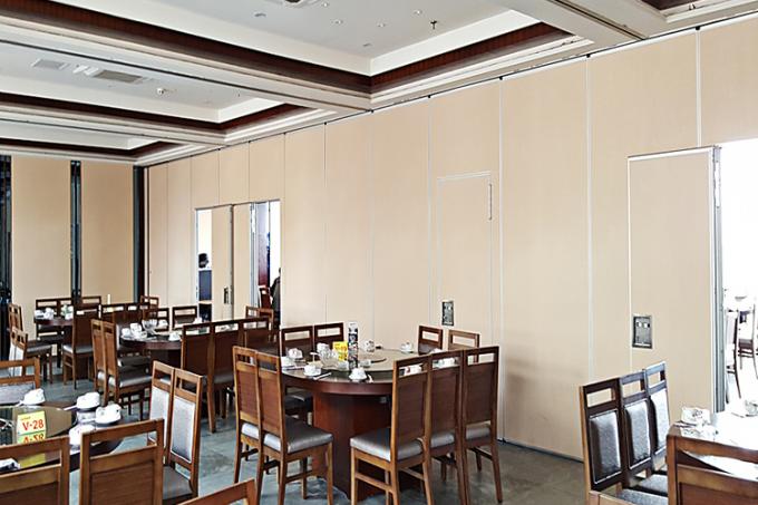 Banquet Hall Sliding Interior Room Soundproof Movable Partition Walls with Passing Door 1