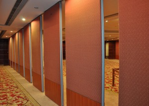Banquet Hall Sound Proof Partitions / Environmental Movable Partition Wall 0