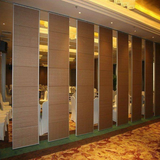 Banquet Removable Movable Partition Walls With Manual Operating System 1